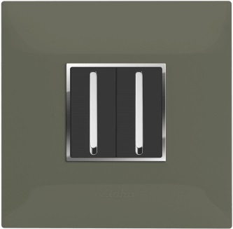 LISHA S7 WOODCRAFT Metallic Cover Plates